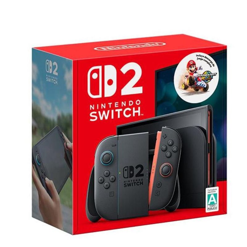 Consola Nintendo Switch 2 + Mario Kart World