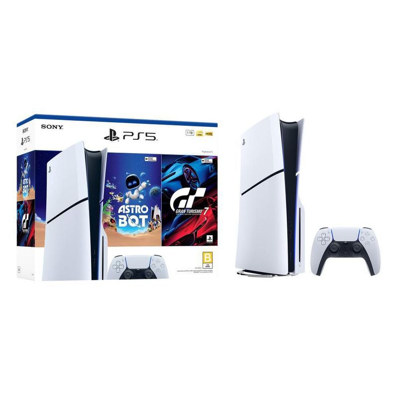 Consola PS5 Edición Estándar Slim más 2 Juegos