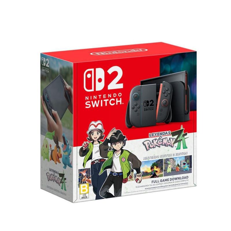 Consola Nintendo Switch 2 más Leyendas Pokémon Z-A