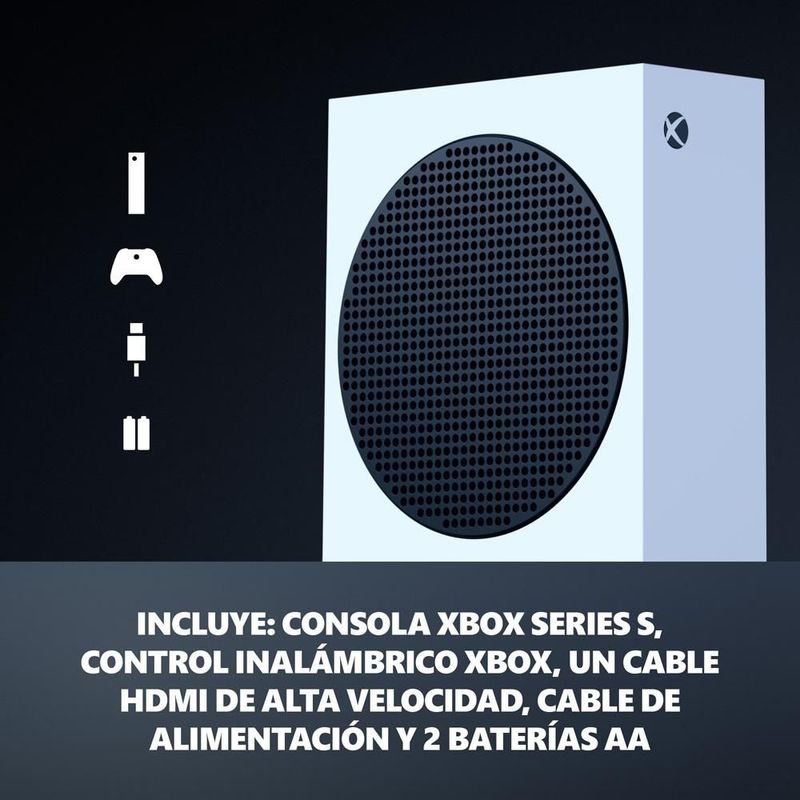 Consola Xbox Series S 512GB más audifonos JBL Gaming Quantum 50c