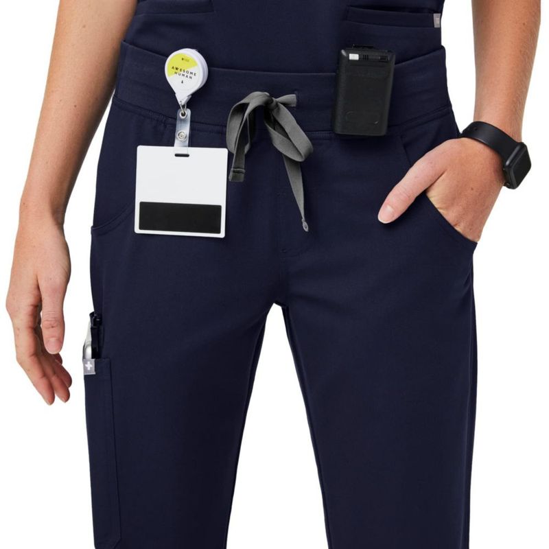 PANTALONES DE SCRUB FIGS Kade Cargo Mujer Azul Marino S