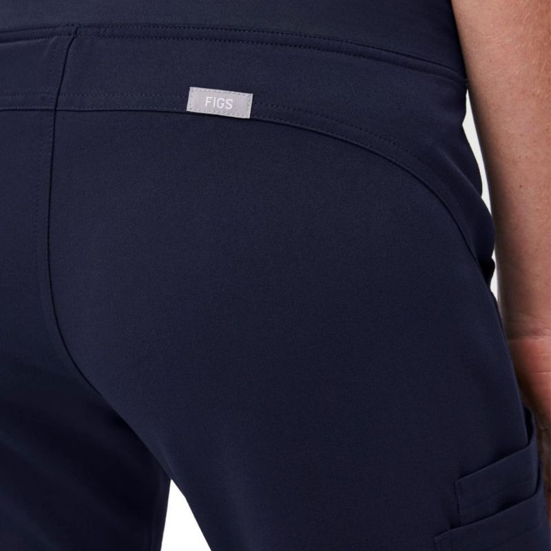 PANTALONES DE SCRUB FIGS Kade Cargo Mujer Azul Marino S