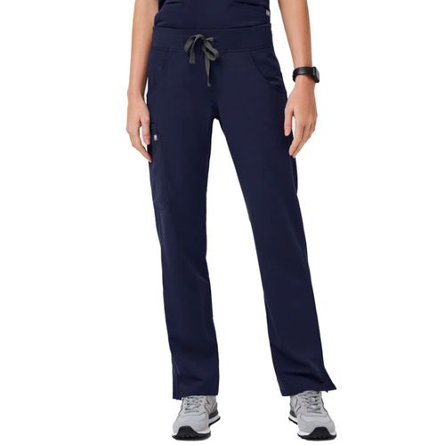 PANTALONES DE SCRUB FIGS Kade Cargo Mujer Azul Marino S