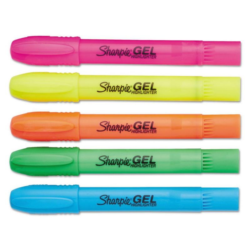 Iluminador en gel Sharpie varios fluorescentes paquete de 5