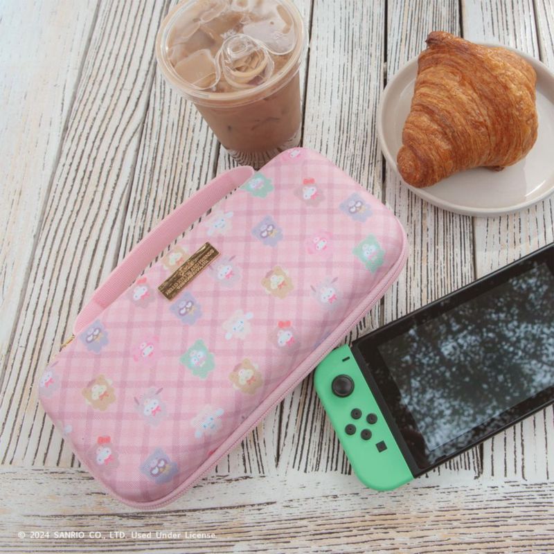 Estuche para Nintendo Switch Sonix Hello Kitty Latte Bears