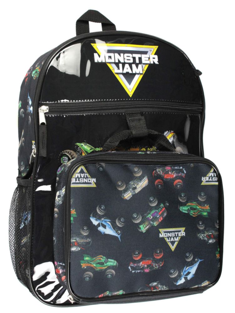 Set de mochilas INTIMO Monster Jam Megalodon Grave Digger Max-D