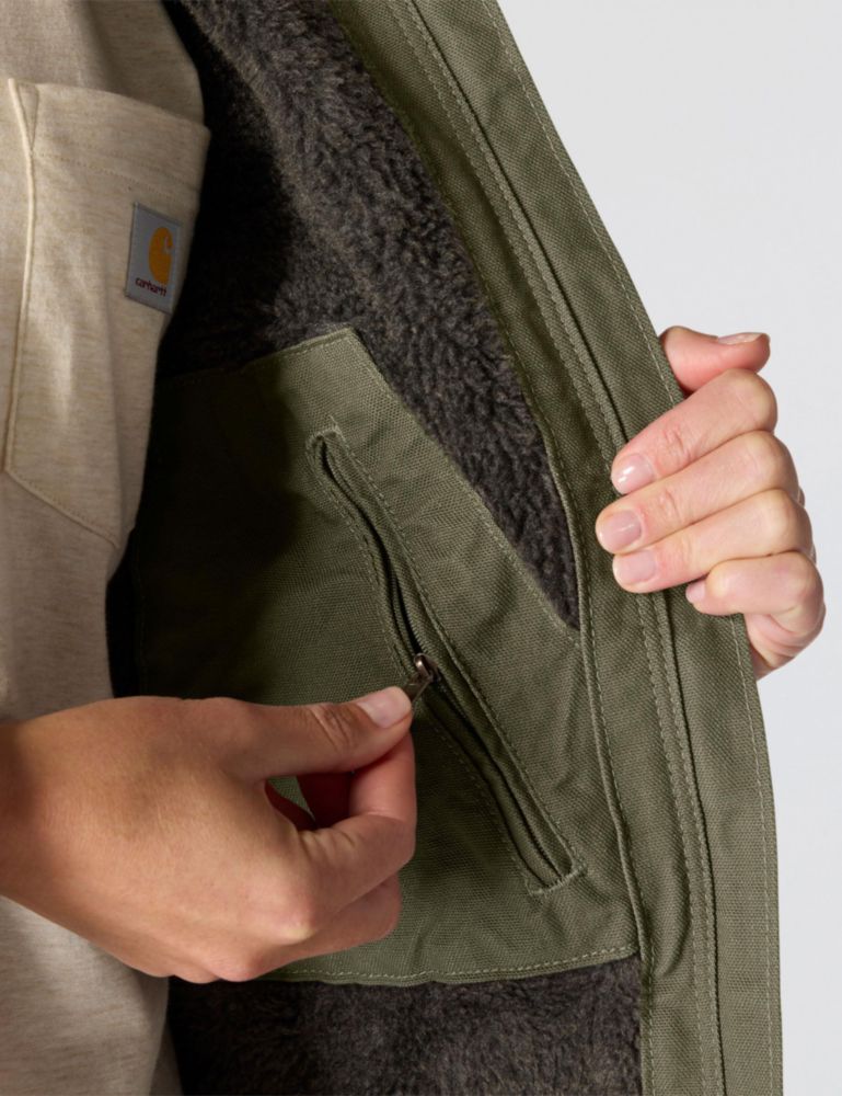 Abrigo Carhartt Iconic Washed Duck Sierra Talla Mediana