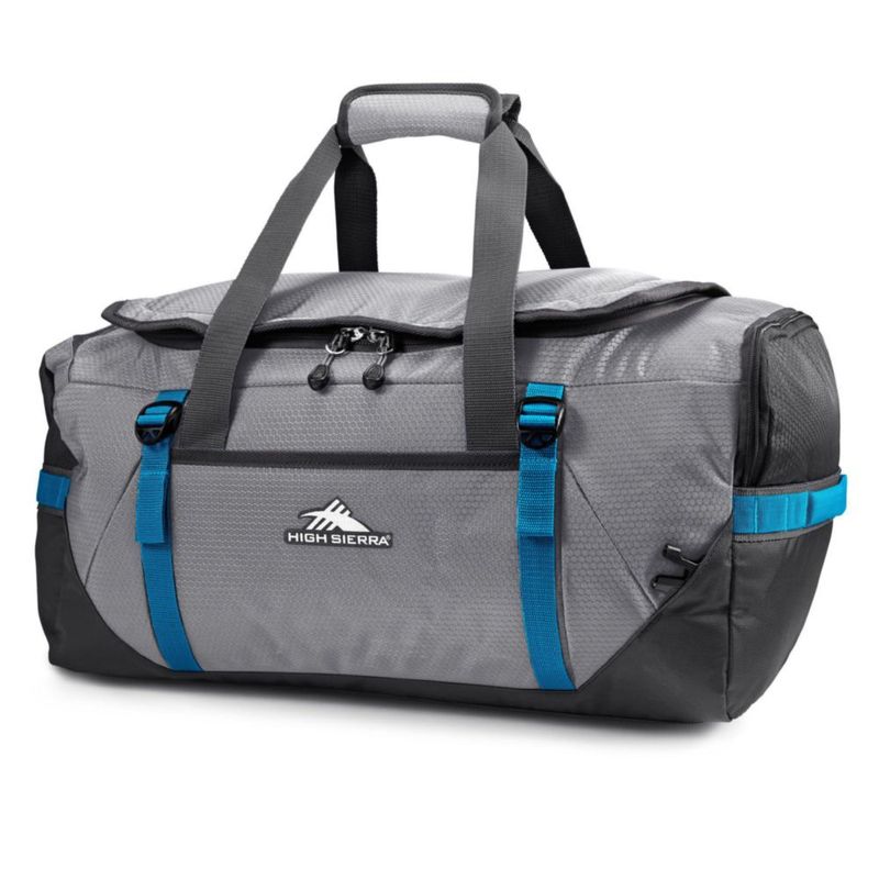 Bolsa de viaje High Sierra convertible para mochila/bolsa de viaje de 64 litros color gris