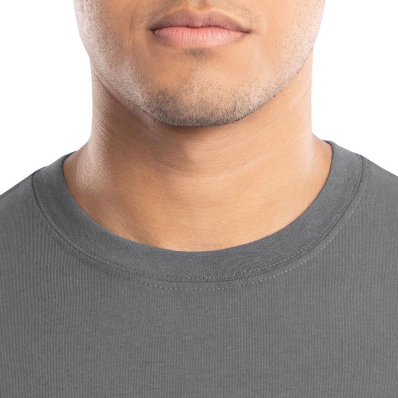 Camiseta Wrangler 2 unidades gris carbón talla grande
