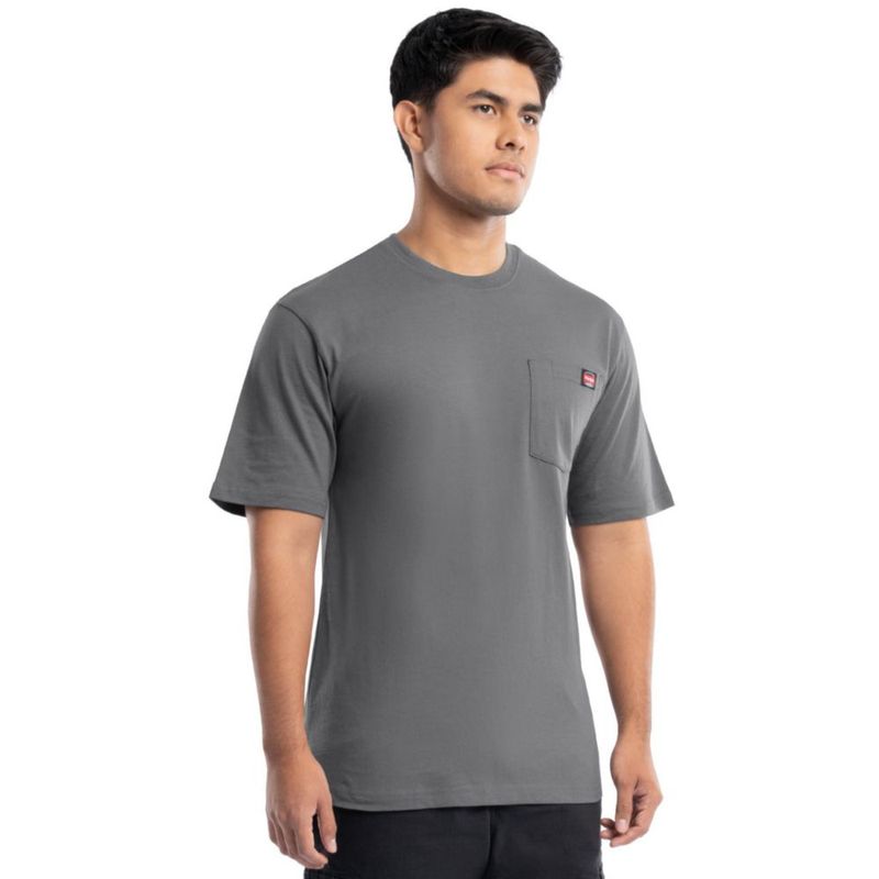 Camiseta Wrangler 2 unidades gris carbón talla grande