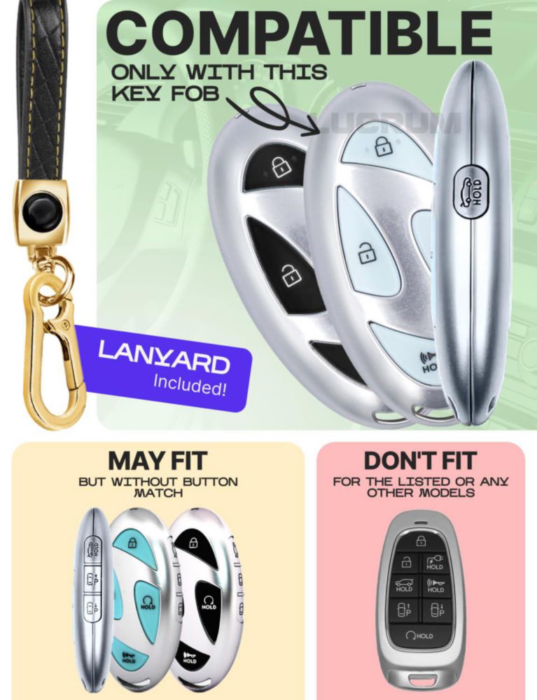 Funda para Llavero Lucrum Hyundai (Incluye Llavero)