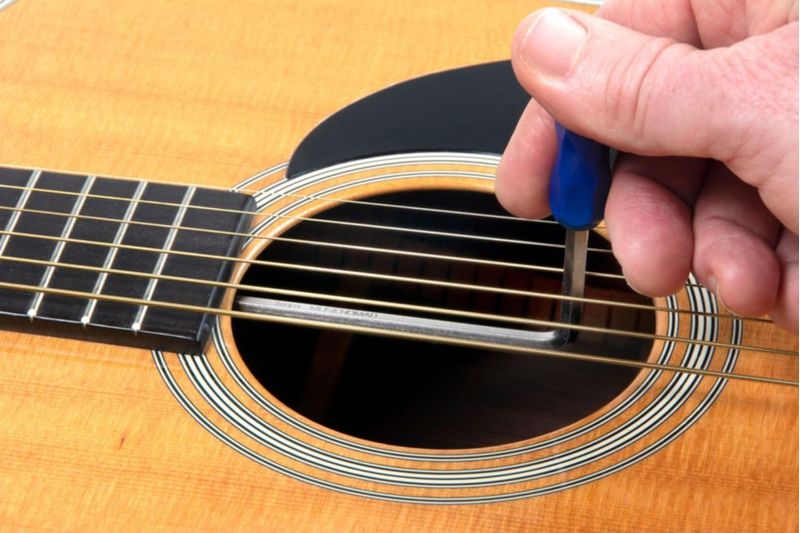 Llave para varilla de ajuste MusicNomad 4 mm para guitarras Martin