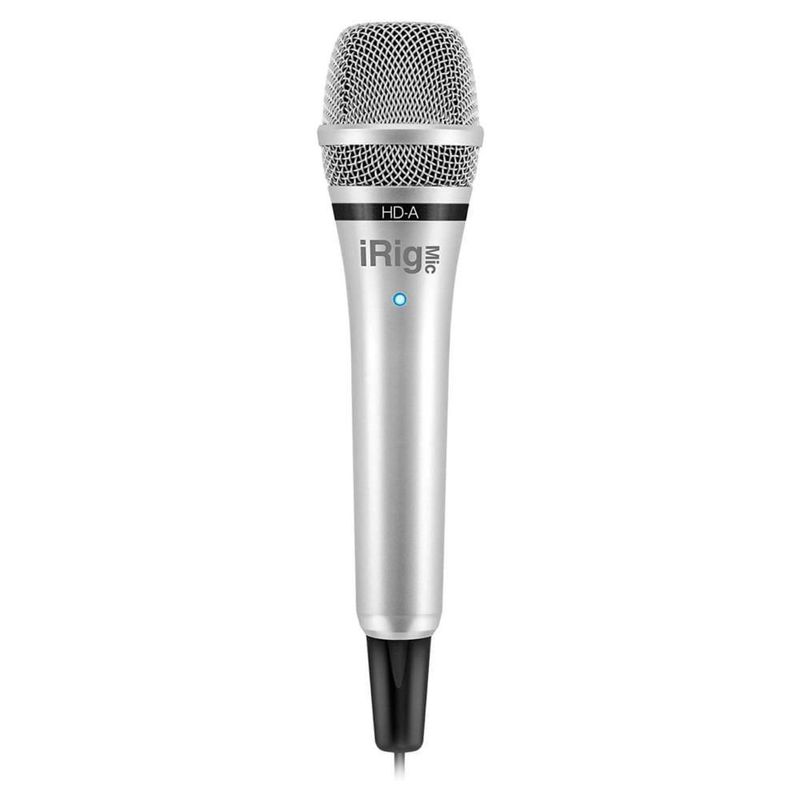 IK Multimedia iRig Mic HD-A Micrófono Digital de Mano para Android y PC