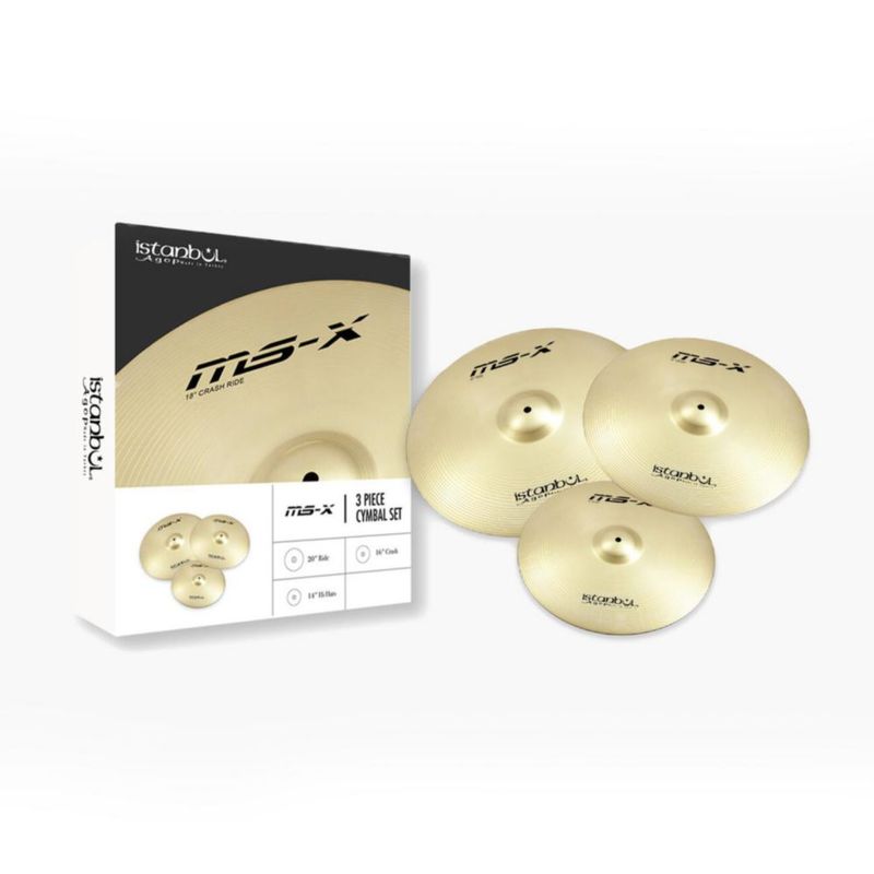 Set de Platillos Agop MS-X IMSXS ISTANBUL