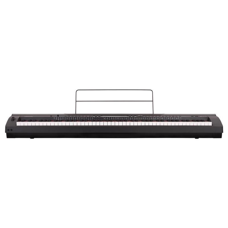 Piano digital compacto con 88 teclas pesadas kboard zeus con pedal de sustain