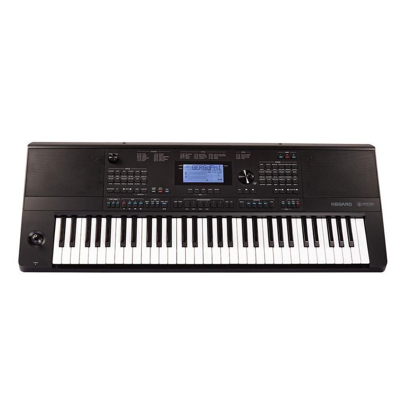 Teclado kboard spektra de 61 teclas sensibles