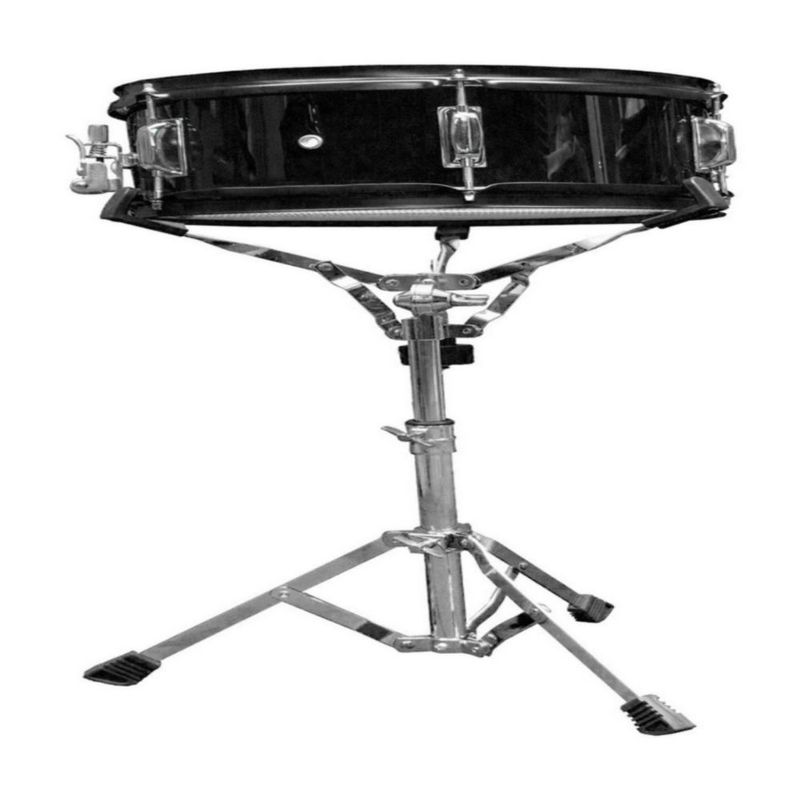 Batería Acustica Audiotek 23 Pulgadas 5 Piezas Negra Principiantes Profesional Baquetas Estructura Resistente Aprendizaje Ensayo Hogar