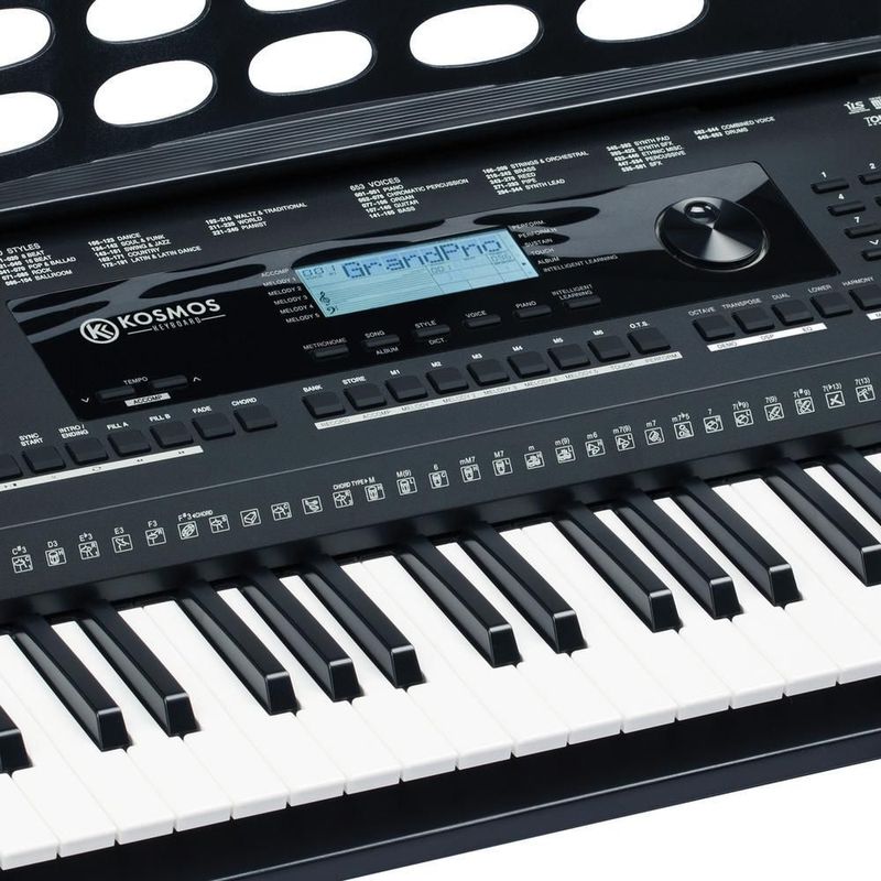 Teclado digital profesional kboard kosmos-kb de 61 teclas