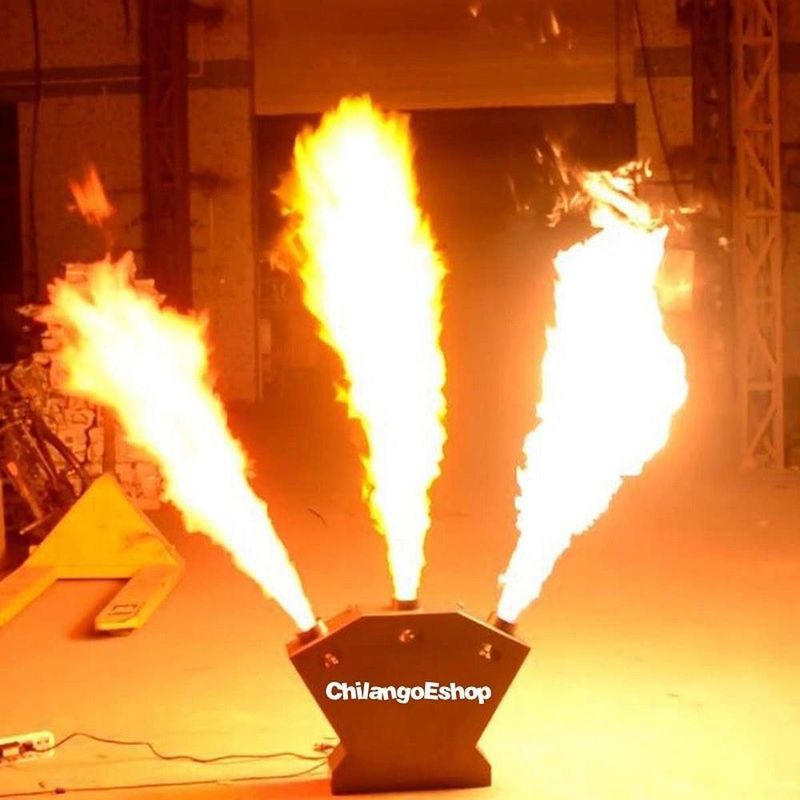 Maquina de fuego triple efecto llamas spitfire