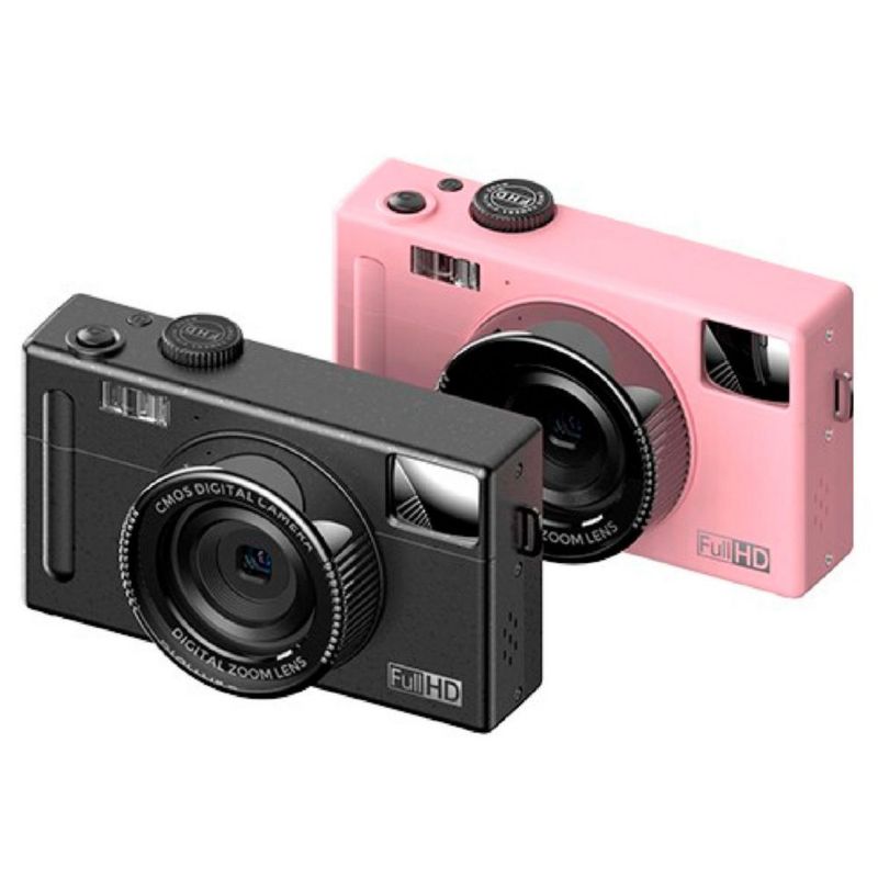 Cámara Digital Vak CDR1 Lcd 3' 24mp video efectos pc Negro