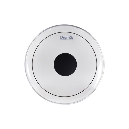 Parche para bombo oil power dot drumco dr-20dpobpd de 20 pulgadas