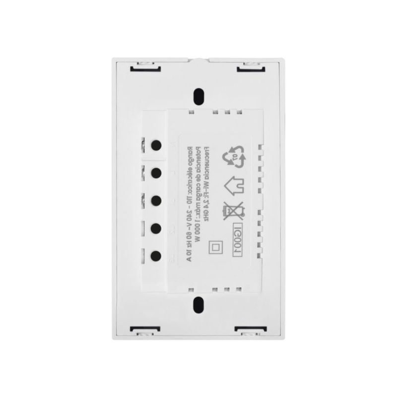 Pack 6 Apagadores Smart 3 Módulo Touch