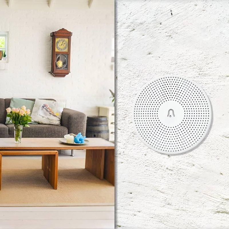 Campana Para Video Portero Wifi TZTIMSH01 Techzone color blanco