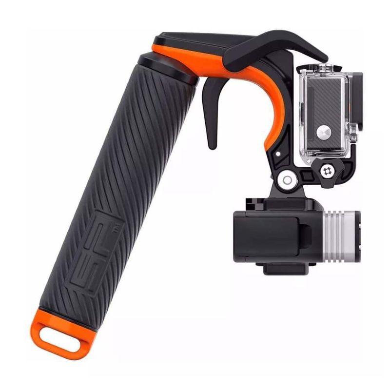 Bastón gatillo de pistola SP Gadgets para GoPro flotante negro