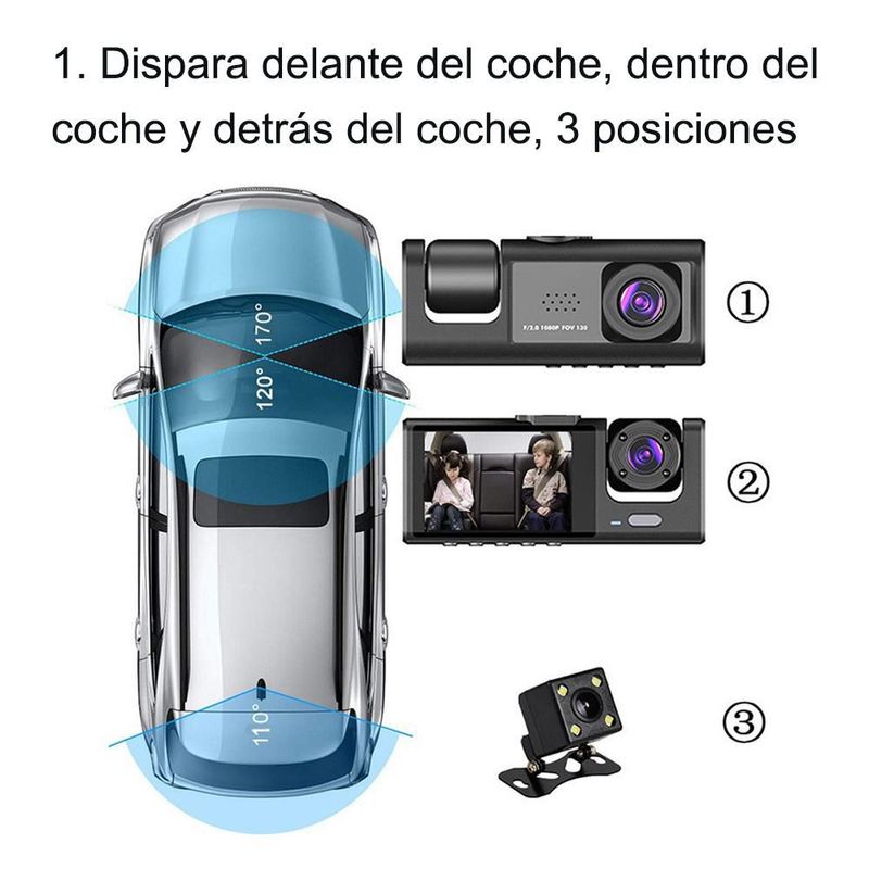 Dashcam HOGAWAY 4K WiFi GPS