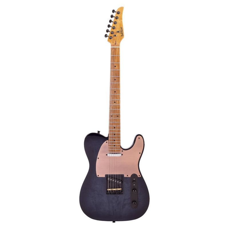 Guitarra eléctrica serie unique color blue knight babilon sky - bk con case