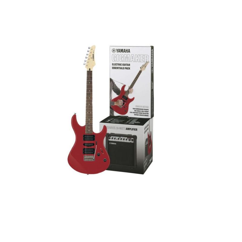 Guitarra Eléctrica Yamaha Erg121MRed Pack Todo Incluido