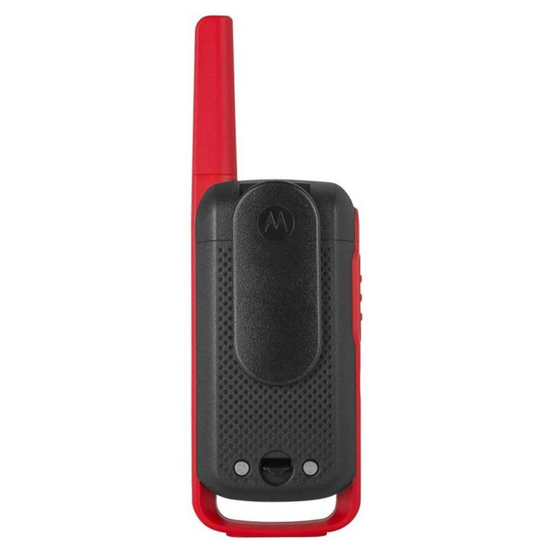 Par de Radios Motorola T210 Carga micro USB, 32 km, 22 Ch, Senderismo y seguridad