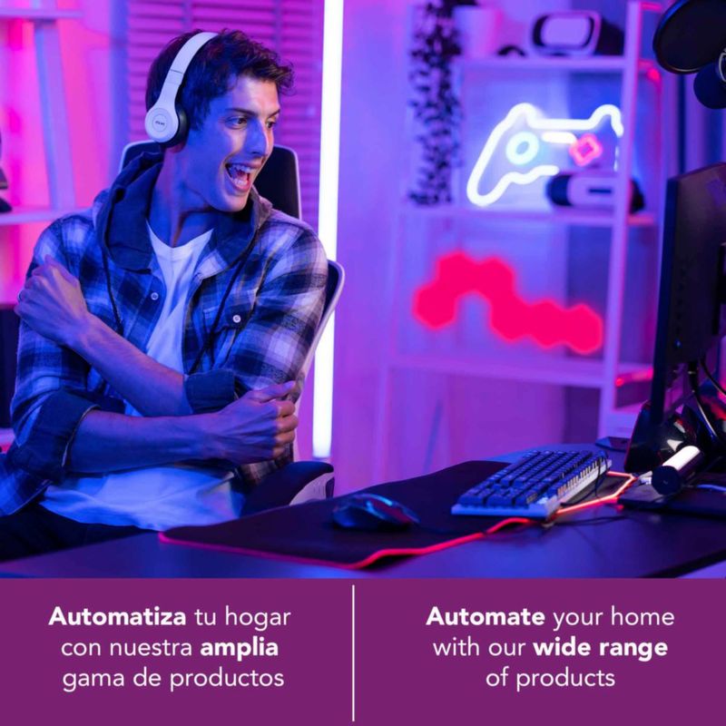 Lloyd's Tapete Inteligente Gamer, antiderrapante con luz RGB