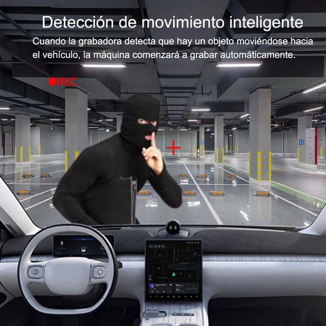 Dash Camara para Auto，4K Dashcam Cámara Coche con WiFi y GPS Camara Coche，con Visión Nocturna  y WiFi，Control de App, Grabación en Bucle，HOGAWAY