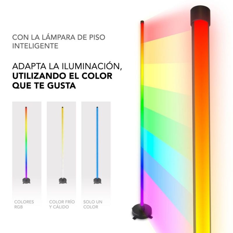 Lloyd's Lámpara RGB Inteligente de Piso 1.48 m. de altura