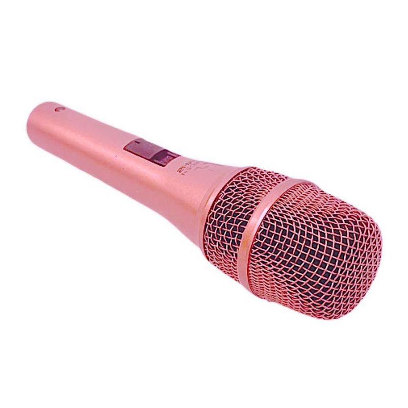 Microfono rosado profesional alambrico kmi 12