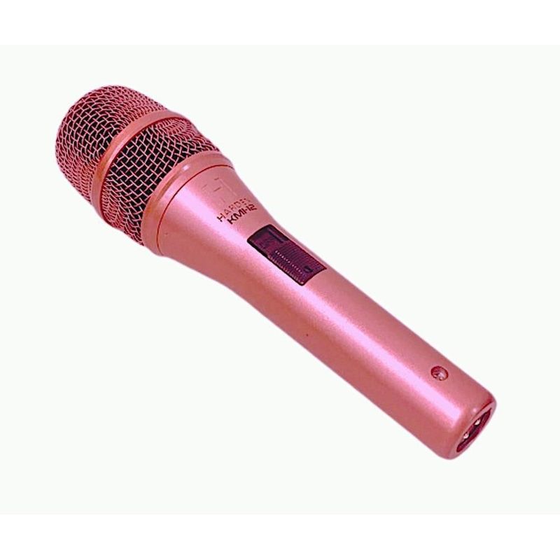Microfono rosado profesional alambrico kmi 12