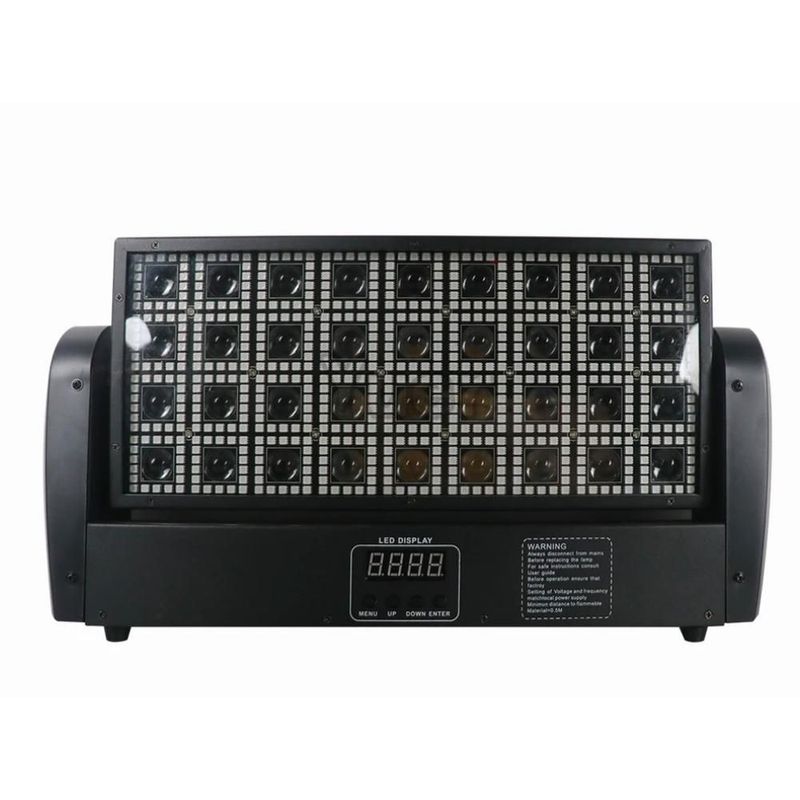 Panel estrobo beam led movil thunder screen mhscreen-363 para interiores