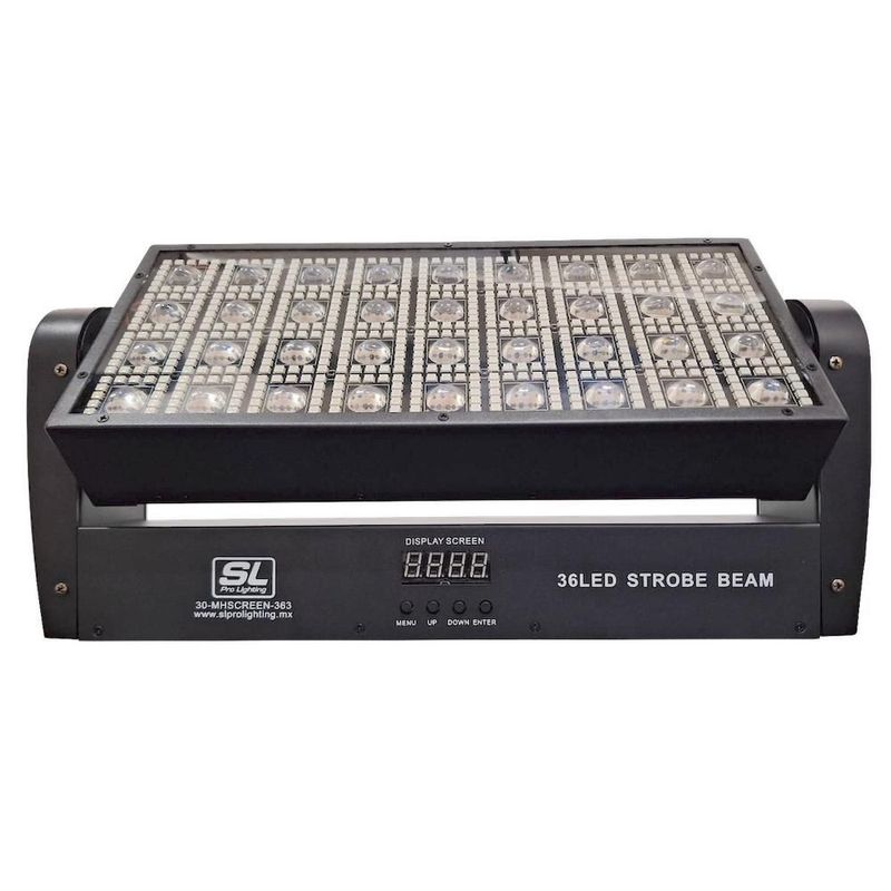 Panel estrobo beam led movil thunder screen mhscreen-363 para interiores