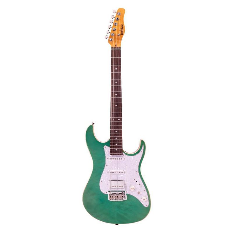 Guitarra Eléctrica Serie Unique Color Esmeralda BABILON LEGGEND-EM con Case