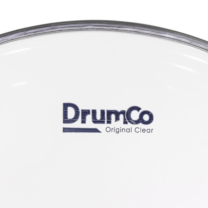 Parche para batería original clear bright de 13" dr-13ccb drumco