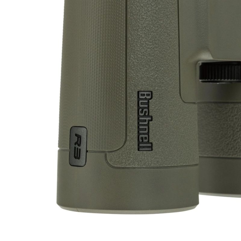 Binoculares Bushnell R3 10x42 mm Prisma Roof BaK4 Antiniebla IPX7 Alta Definición y Gran Luminosidad para Caza Naturaleza y Exterior Verde