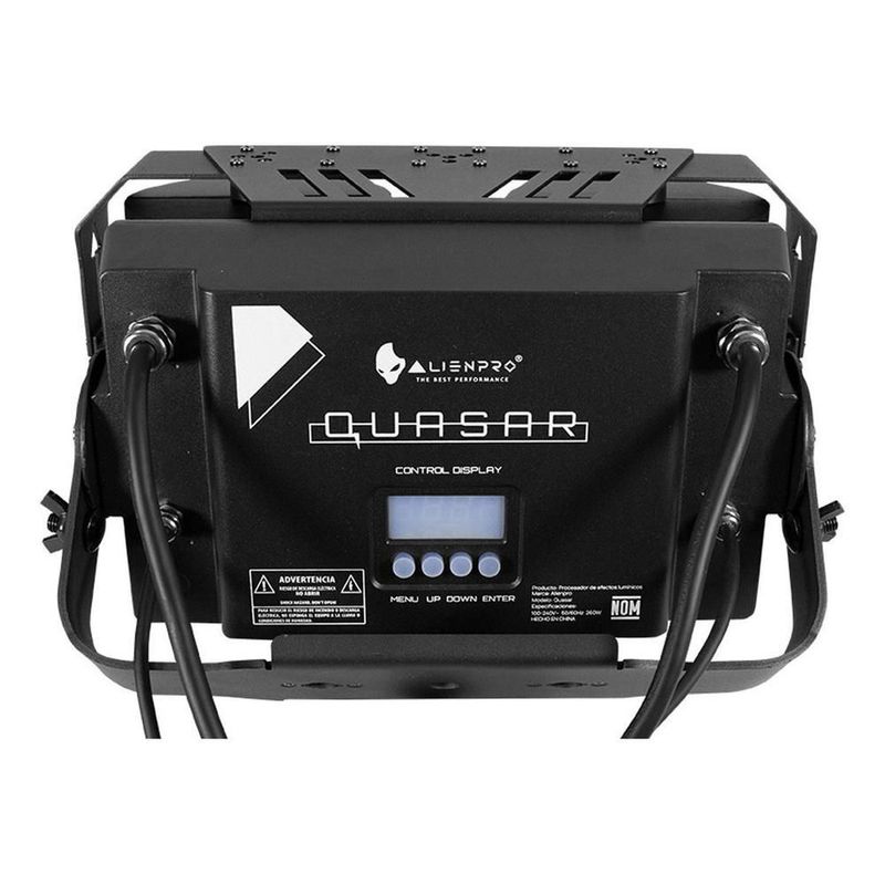Luz escenario led cegador quasar alienpro dmx512 automático