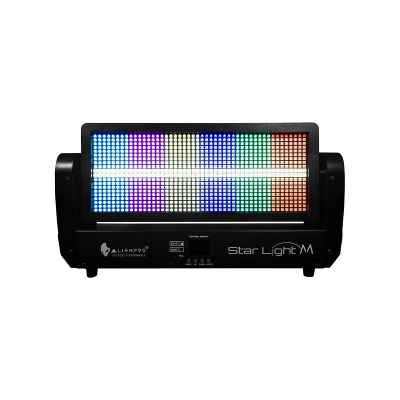 Estrobo led star light m alienpro 400w rgb+w ip20 dmx rdm