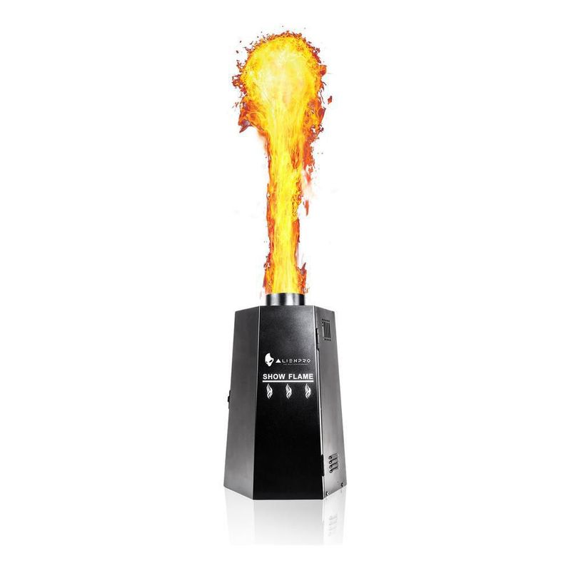 Máquina efectos disparo flama show flame 100w alienpro 12m