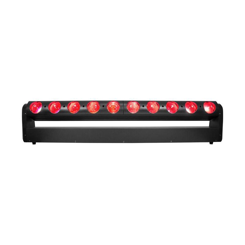 Barra led bean rgbw 4 en 1 alienpro mission 10 focos de 40w
