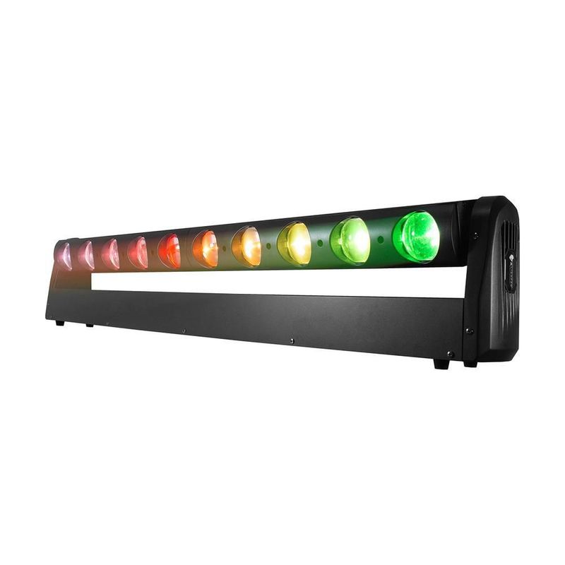 Barra led bean rgbw 4 en 1 alienpro mission 10 focos de 40w