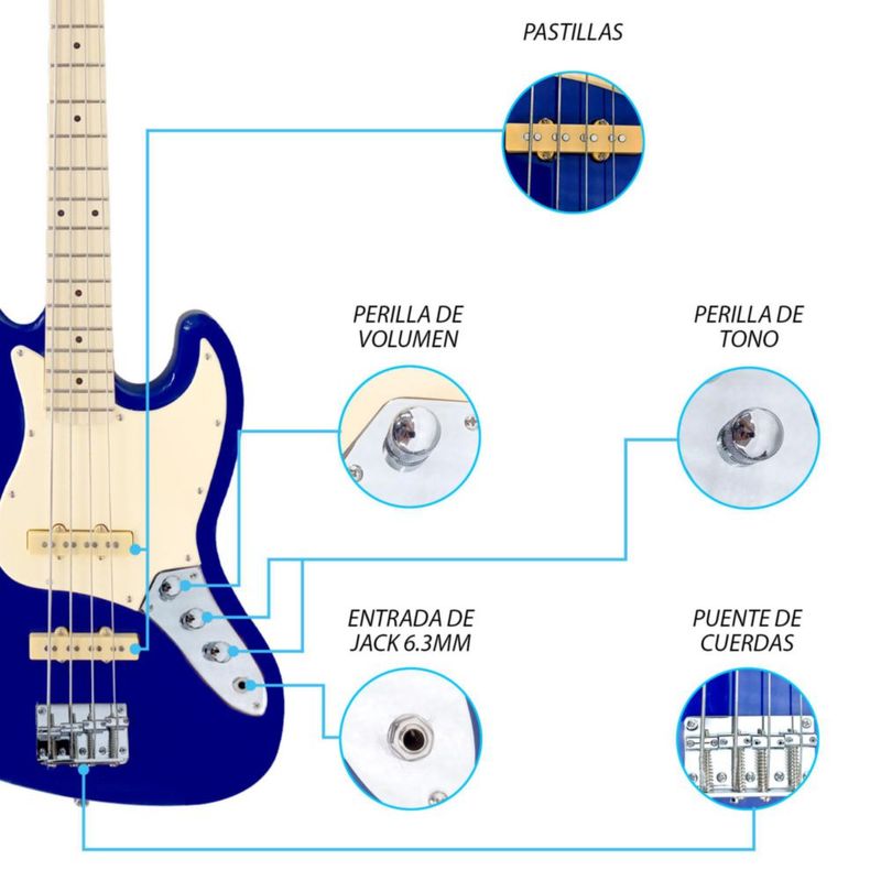 Paquete Bajo Electrico 506-SK Jethro
