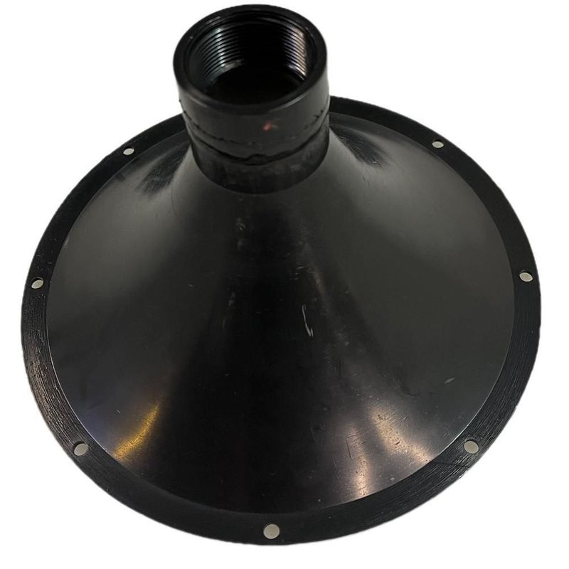 Difusor trompeta redonda de plastico 20,5 cm para driver de rosca
