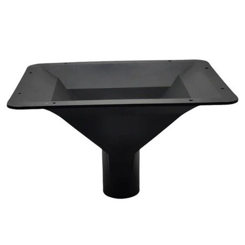 Difusor trompeta cuadrada de rosca para driver